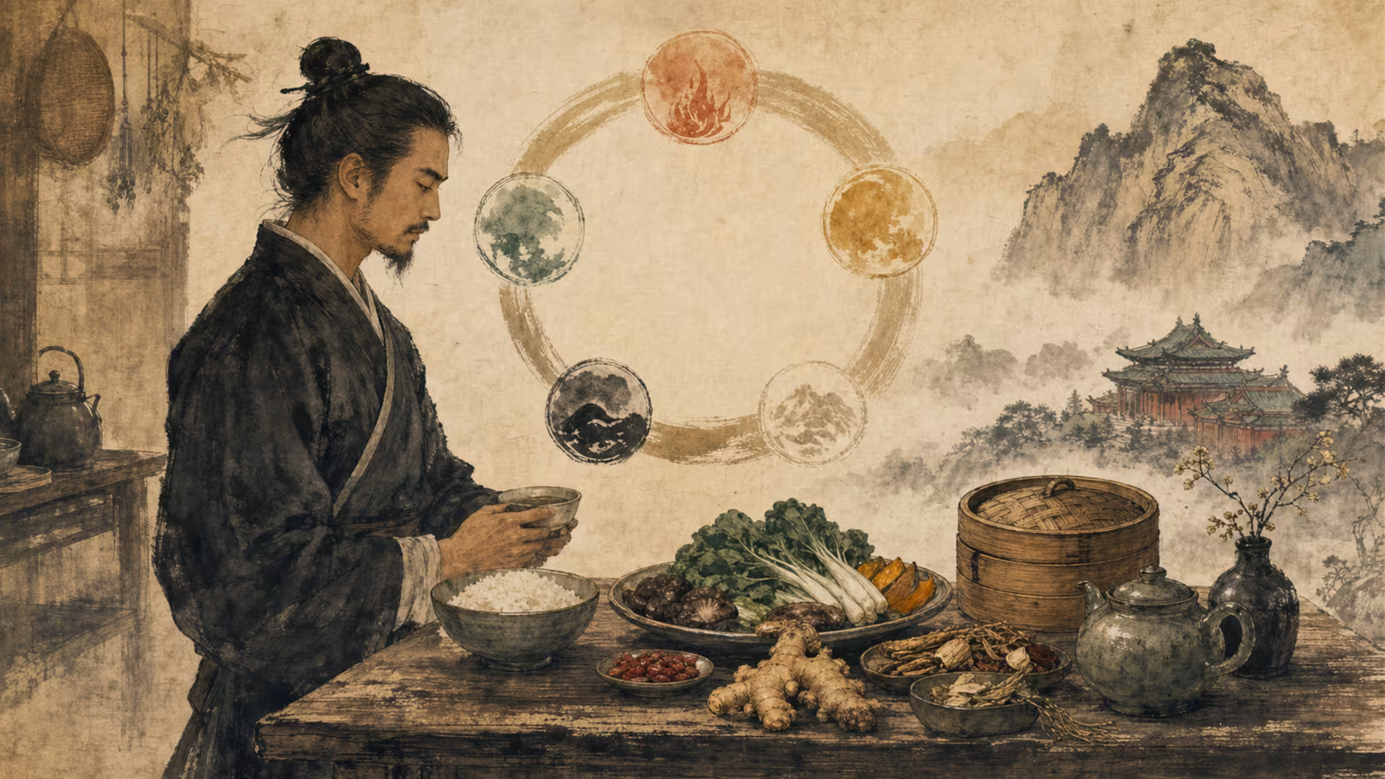Du bist, was du isst — daoistische Ernährungsweisheit für Kampfkünstler